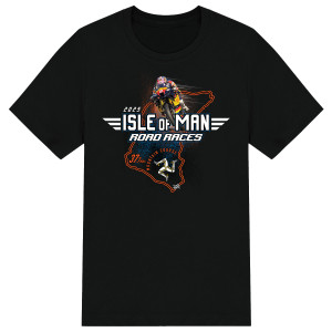 Celebrate the greatest motorsport show on Earth, the Isle of Man TT, with this stylish kids t-shirt from Powersport Legends.