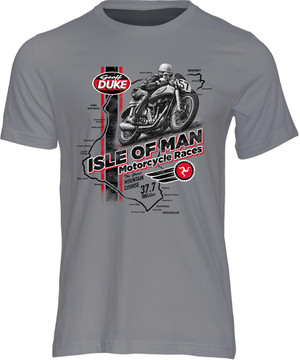 Isle of Man Road Races Geoff Duke T-Shirt