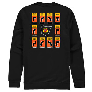 Now you can show off the awesome S100 course with this quality, print-on-demand, cotton sweatshirt from Powersport Legends.