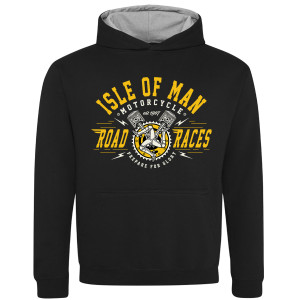Prepare for Glory and celebrate the greatest motorsport show on Earth, the Isle of Man TT, with this stylish kids hoodie from Powersport Legends.