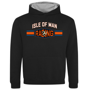 Isle of Man Road Races Racing Strip Kids Hoodie