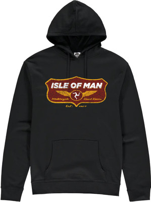 Isle of Man Road Racing Shield Hoodie