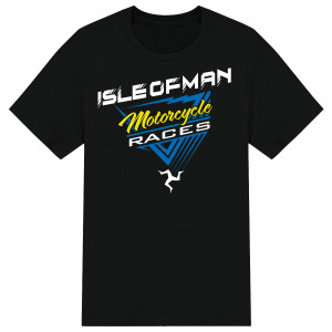 Isle of Man Motorcycle Races and 3 Legs Kids T-shirt