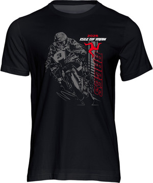 Isle of Man Road Racing Ghost Rider 2026 T-Shirt.