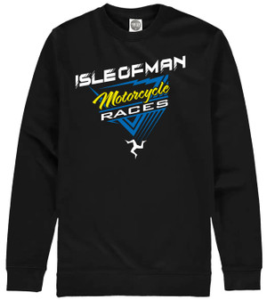 Isle of Man Motorcycle Races and 3 Legs Sweatshirt.