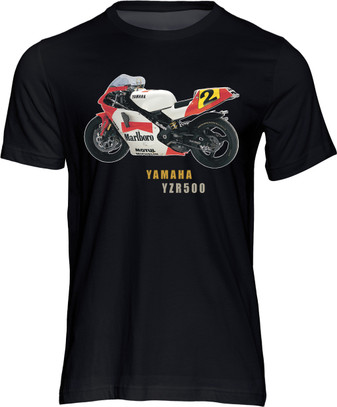 Marlboro　YAMAHA Tシャツ Yamaha YZR500 T-Shirt