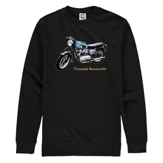 This highly collectable print of a 1961 Triumph Bonneville is by Brian Sapsford, an airbrush artist and illustrator, who is also an ex-TT rider and keen bike enthusiast.