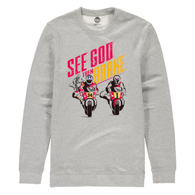 This design is our tribute to two motorcycle racing legends and to one of the great Bike Grand Prix battles of the 500cc two-stroke racing era!