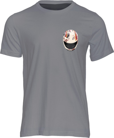 Celebrate the 23-times Isle of Man TT winner, John McGuinness, with this iconic t-shirt featuring his unique race helmet design from the TT 2000.