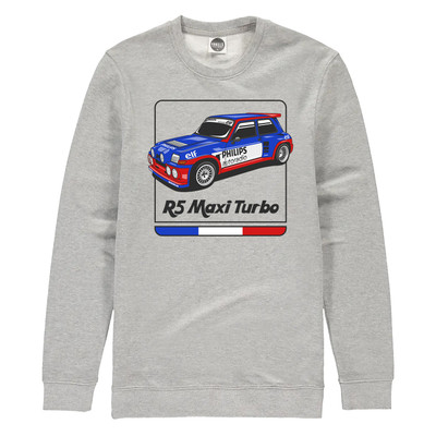Renault's ultimate hatchback, the "Group B" rally, R5 Maxi Turbo, was  Powered by a 1.4 litre turbocharged and mid-mounted engine, the rear-wheel drive Maxi was the final evolution of the R5 and produced an impressive 345bhp.