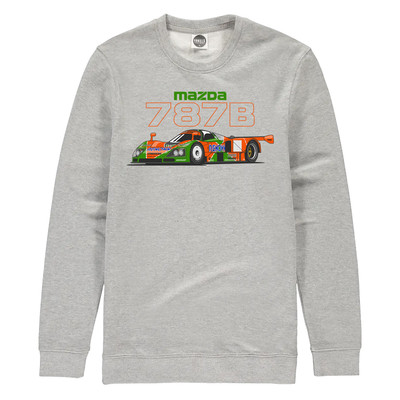 The Mazda 787B had all the ingredients to be a winning car and a fan favourite, thanks to its reliable and screaming R26B rotary engine and it's eye-catching and lairy orange and green livery.