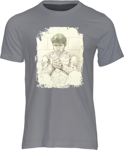 This absorbing image of popular road racer and TV star Guy Martin, is a high quality reproduction of a pencil drawing by celebrated motorsport artist Peter Hearsey.