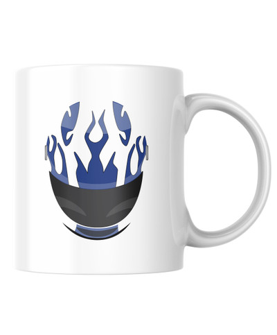 A road racing tribute mug to the hugely popular and greatly missed, Martin "Flying Finn" Finnegan.