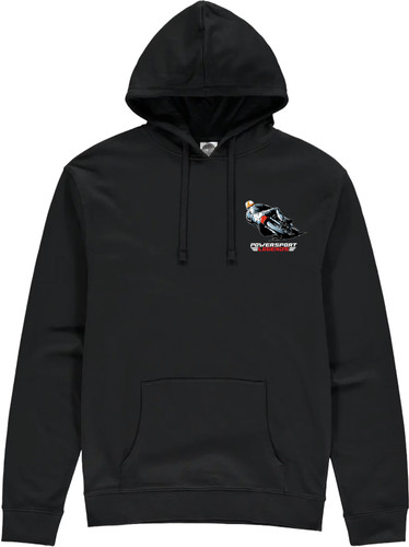This hoodie captures Mike in action at the 1967 French GP, riding the revolutionary RC166, 250cc "Honda Six" and is our tribute to one of the true greats of motorcycle sport.