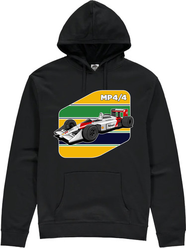 Others may have won more races or more titles, but no driver can claim more loyalty or devotion from fans of Formula One than Ayrton Senna da Silva and his passion, commitment and sheer intensity helped to elevate F1 from elite sport to the level of a calling.  This hoodie celebrates a legendary driver and the car that took him to his first World Championship title in 1988.