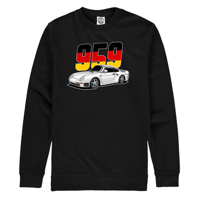 The twin-charged Porsche 959 was the fastest street legal production car when it was introduced in 1986, achieving a top speed of 317 km/h (197 mph), with some variants even capable of achieving 339 km/h (211 mph).