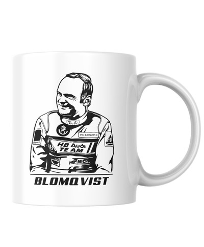 Stig Blomqvist Stencil Mug