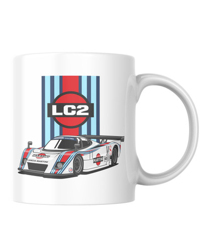 Lancia LC2 Group C Car Mug