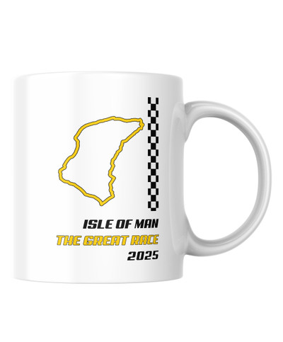 One of our new favourites from our Great Race Collection. Let the world know of your passion for road racing and its greatest race.