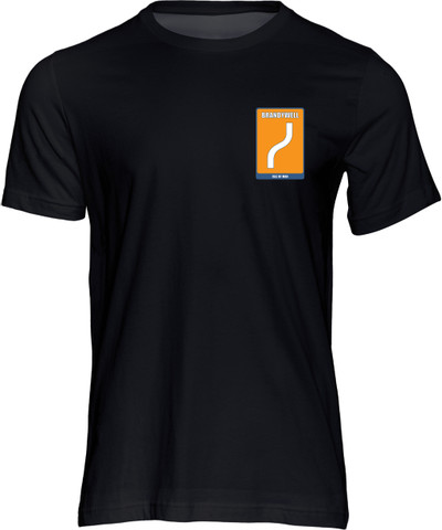 Have your favourite corner of the famous Isle of Man TT mountain course printed on to a high quality ringspun cotton t-shirt. This t-shirt features Brandywell corner, situated between the 31st and 32nd milestones on the TT Course.