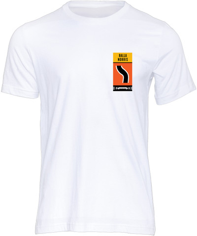 Now you can show off your favourite section or corner of the S100 course with this quality cotton T-shirt, illustrating the "Balla Norris" corner.