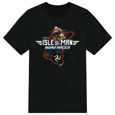 Celebrate the greatest motorsport show on Earth, the Isle of Man TT, with this stylish kids t-shirt from Powersport Legends.