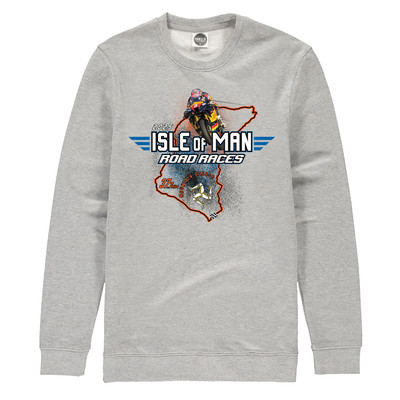 Isle of Man Road Races Course Wings Sweatshirt
