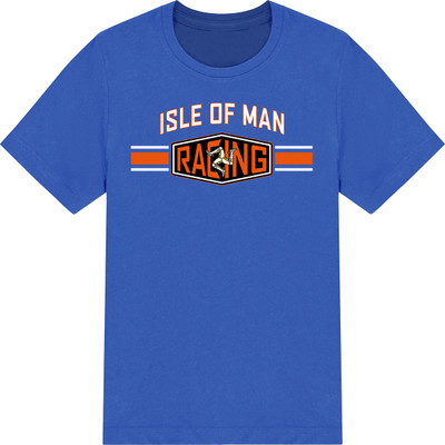 Isle of Man Road Races Racing Strip Kids T-shirt