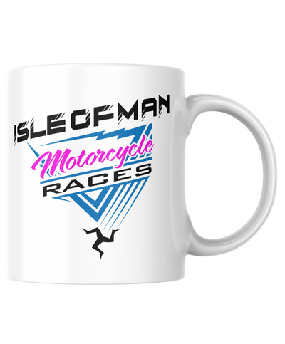 Isle of Man Motorcycle Races and 3 Legs Mug