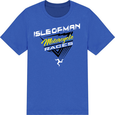 Isle of Man Motorcycle Races and 3 Legs Kids T-shirt