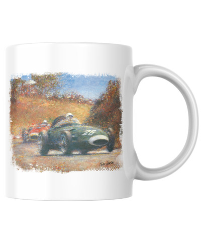 Jackie Stewart Art Print Mug