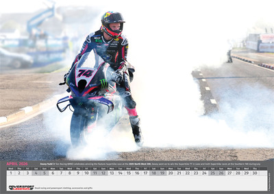 Road Racers 2026 Wall Calendar