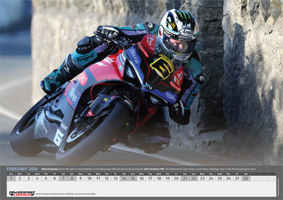Road Racers 2026 Wall Calendar