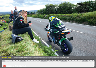 Road Racers 2026 Wall Calendar