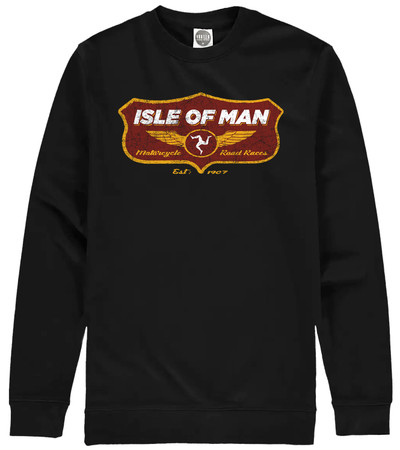 Isle of Man Road Racing Shield Sweatshirt.