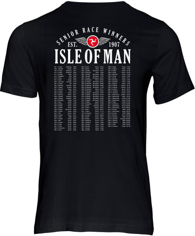 Isle of Man Road Races Shadow Bike 2027 T-Shirt.