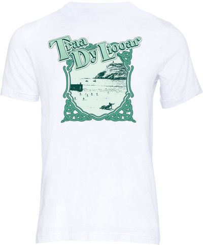Embrace the easygoing spirit of Manx culture in the Isle of Man with our "Traa dy Lioor" T-shirt. Translating to "Time Enough," this famous manx language phrase is a gentle reminder to slow down, leave the rush behind, and take life as it comes.