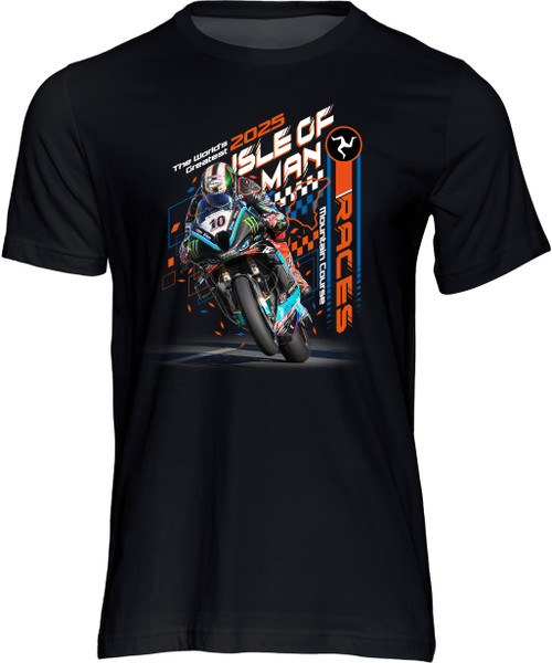 Isle of Man Road Races World's Greatest Race T-Shirt Isle of Man Road Races World's Greatest Race T-Shirt