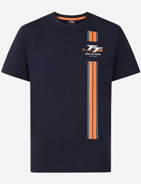Isle of Man TT Mountain Course T-Shirt, Navy Isle of Man TT Mountain Course T-Shirt, Navy