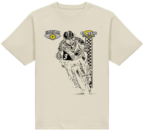 Isle of Man Classic Road Races Shadow Bike t-shirt.