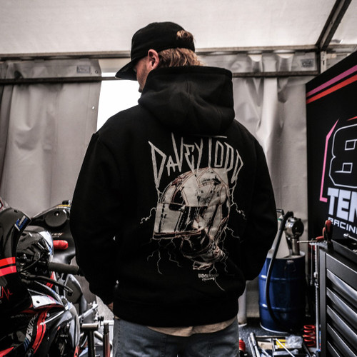 Introducing the Davey Todd ‘Lightning Bolt’ Hoodie – the very first hoodie in our collaboration with TT legend Davey Todd. Introducing the Davey Todd ‘Lightning Bolt’ Hoodie – the very first hoodie in our collaboration with TT legend Davey Todd.