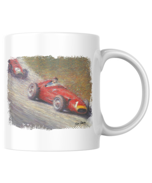 Juan Manuel Fangio Art Print Mug