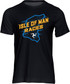 Isle of Man Course Map and 3 Legs T-Shirt Isle of Man Course Map and 3 Legs T-Shirt