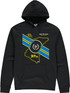 TT Course Map Stripe and Shadow Bike Hoodie