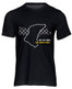 Pay tribute to the Isle of Man Mountain Course and the Great Race with this stylish black t-shirt.