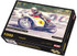 This limited edition 1000 piece jigsaw puzzle features a painting of Mike Hailwood on his way to one of his most famous victories: the 1967 Isle of Man TT Senior Race.