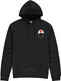 Multiple World Champion Geoff Duke in action on the course where he made his name and which he loved best, pictured on this high quality hoodie from Powersport Legends.