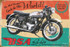 Awesome vintage advert style metal sign featuring the mighty BSA Rocket Goldstar.