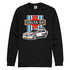 The Lancia Delta S4 was considered by many as the ultimate weapon of choice and could accelerate from 0-100km/h in 2-3 seconds on a gravel road and this sweatshirt from powersport legends is our tribute to an iconic Group B rally legend.