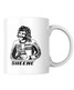 This stencil art mug is our tribute to one of the Bike GP greats and a motorcycle legend who is sorely missed - Barry Sheene MBE